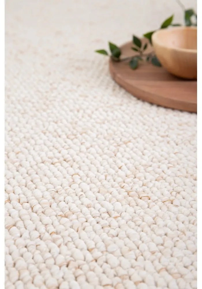 Biely koberec 80x150 cm Petra Liso - Universal