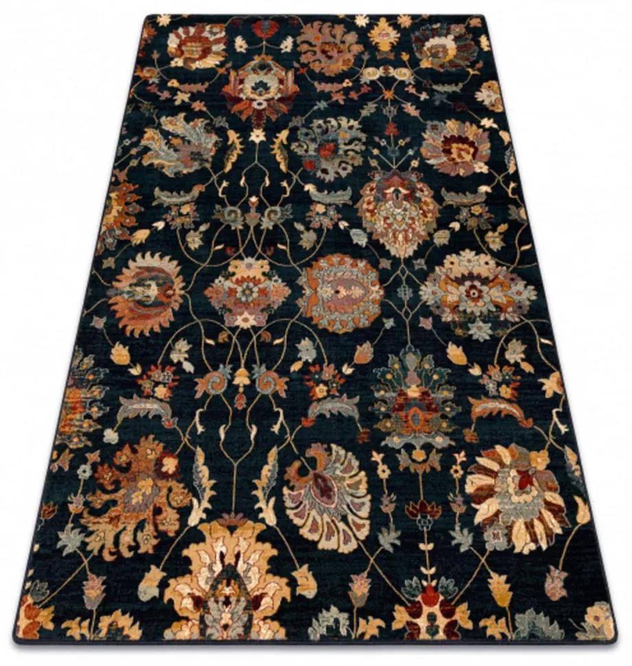 Vlnený kusový koberec Latica modrý 200x300cm