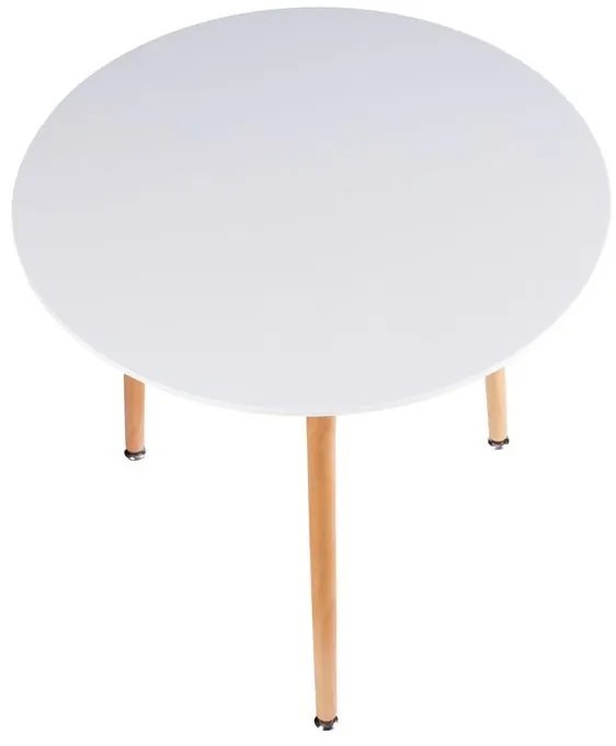 Bestent Jedálenský stôl 60cm Anello Tripe White