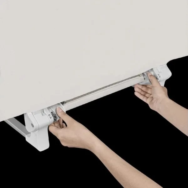 Lionelo - Bezpečnostná zábrana na posteľ LORA, sivá