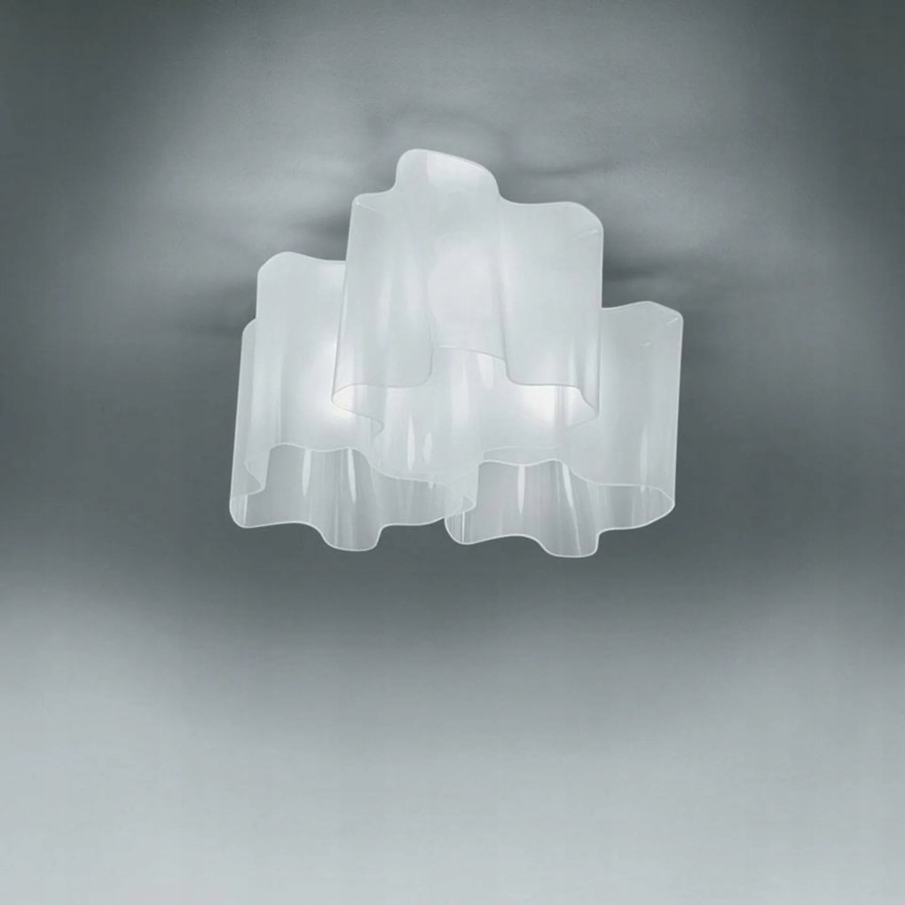 Artemide Logico stropné svietidlo 3x120 ° hodvábny povrch 0458020A