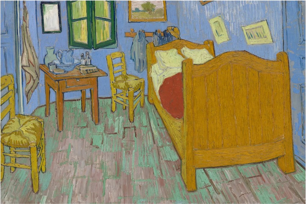 Obraz - Vincent van Gogh, The Bedroom, reprodukcia (90x60 cm)