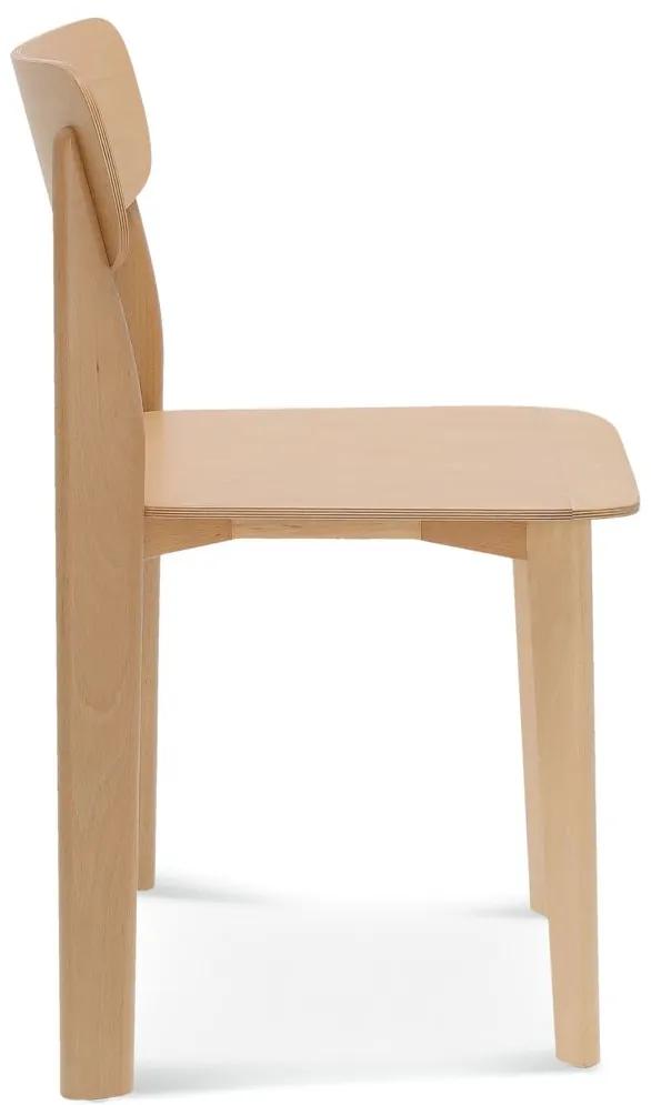 FAMEG Pala - A-1907 - jedálenská stolička Farba dreva: buk premium, Čalúnenie: koža L2