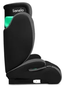 Lionelo - Autosedačka HUGO i-Size 100-150 cm čierna/šedá