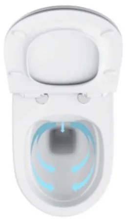 Ravak X01860 - Závesné WC Rimless VITA keramika/biela