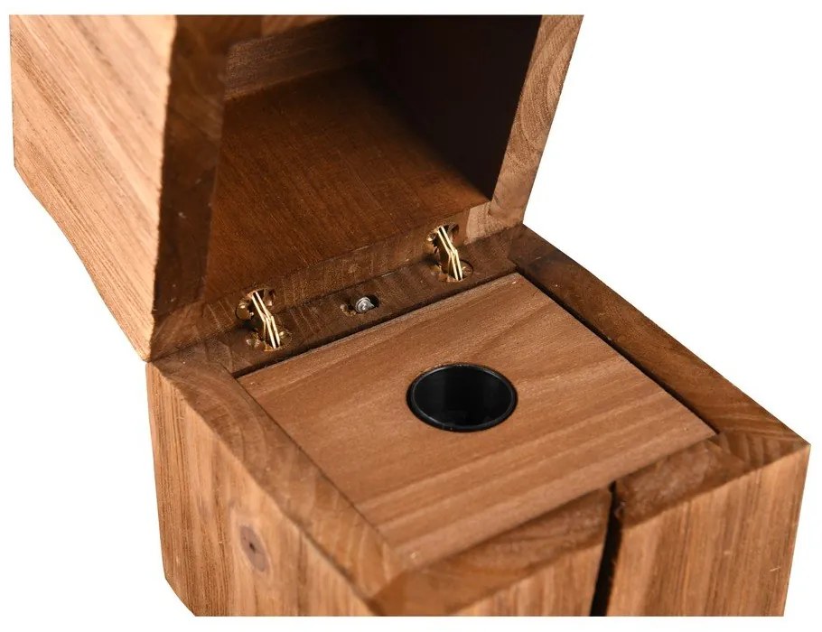 Hnedá stolová lampa (výška 16 cm) Treasure – Trio