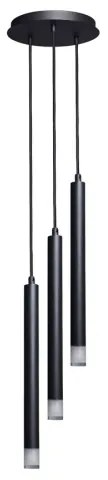 Rabalux 72358 - Luster na lanku RAMIRA 3xG9/5W/230V čierna