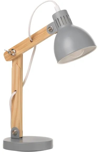 ONLI - Stolná lampa NORA 1xE14/6W/230V šedá