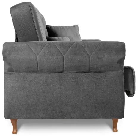 Pohovka Panama 3, sivá (Monolith 97)