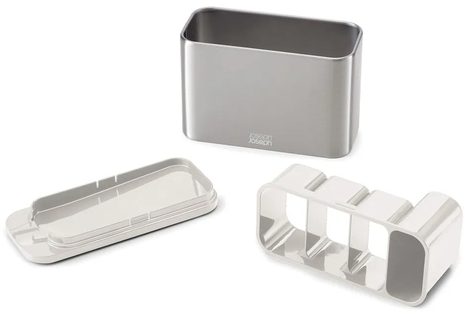 Kovový odkvapkávač na príbory v striebornej farbe Surface – Joseph Joseph