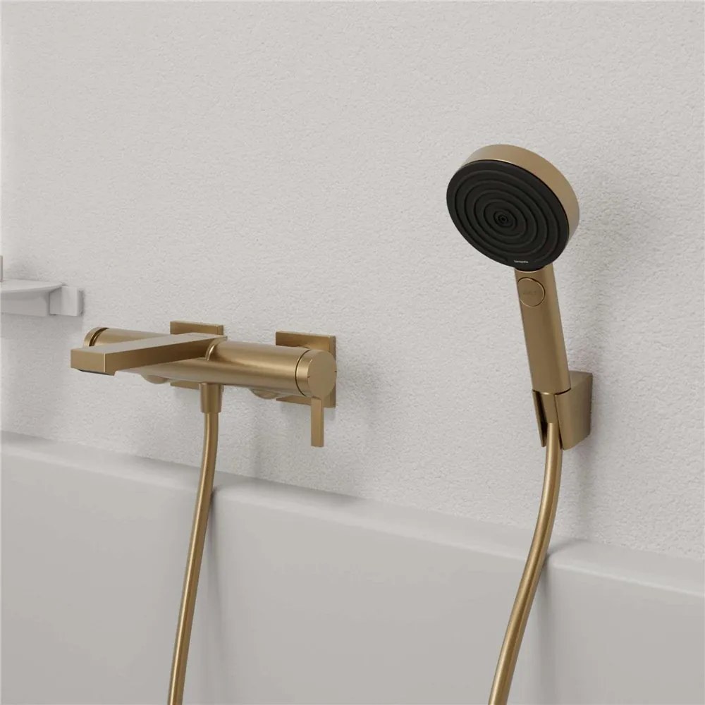 HANSGROHE Tecturis E páková vaňová batéria nástenná, kartáčovaný bronz, 73420140