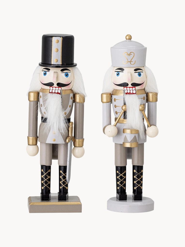 Vianočné dekorácie Nutcracker, 2 ks