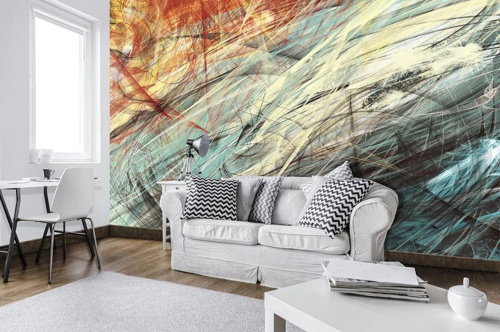Fototapeta - Abstrakcia pastelová (152,5x104 cm)