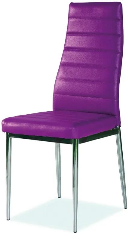 SIGNAL H-261 jedálenská stolička fialová