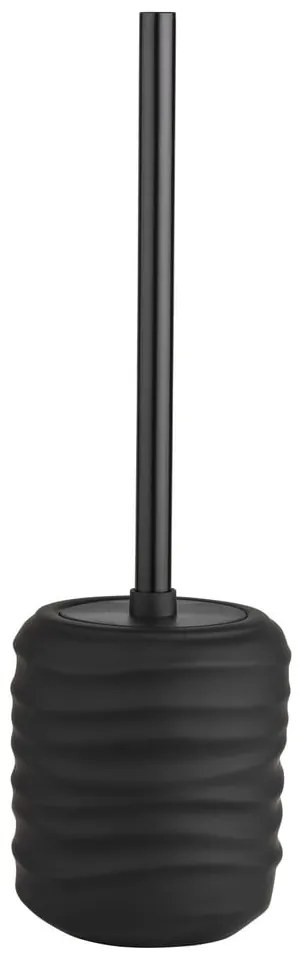 Čierna keramická WC kefa Illana – Wenko