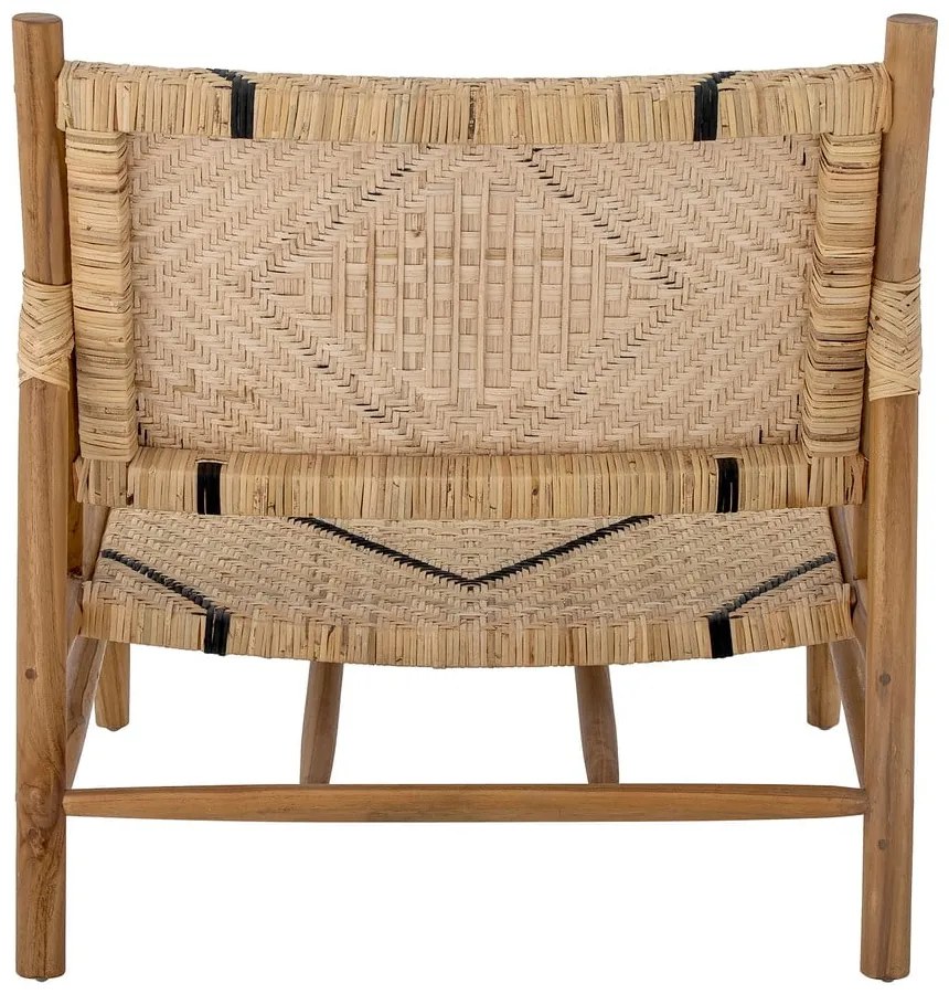 Kreslo s výpletom v prírodnej farbe Lennox - Bloomingville