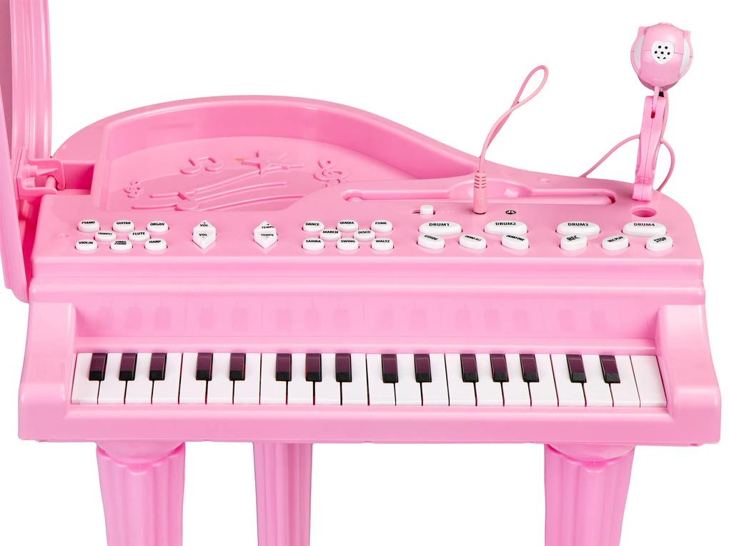MULTISTORE Klavírny organ klávesový klavír s mikrofónom mp3
