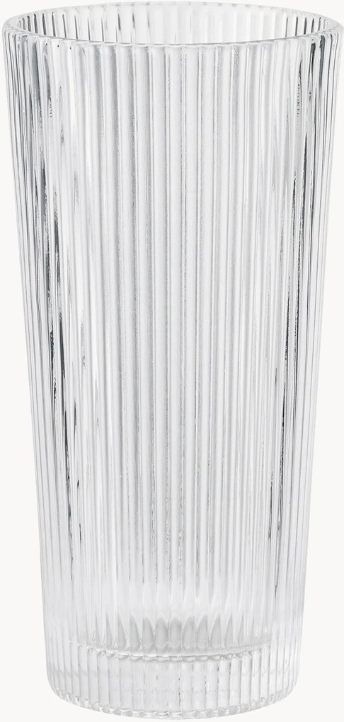 Reliéfne poháre na kokteily Pilastro, 4 ks