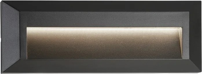 Searchlight 8732GY ANKLE exteriérové ​​nástenné svietidlo LED 35x11,7W 53 lm IP65