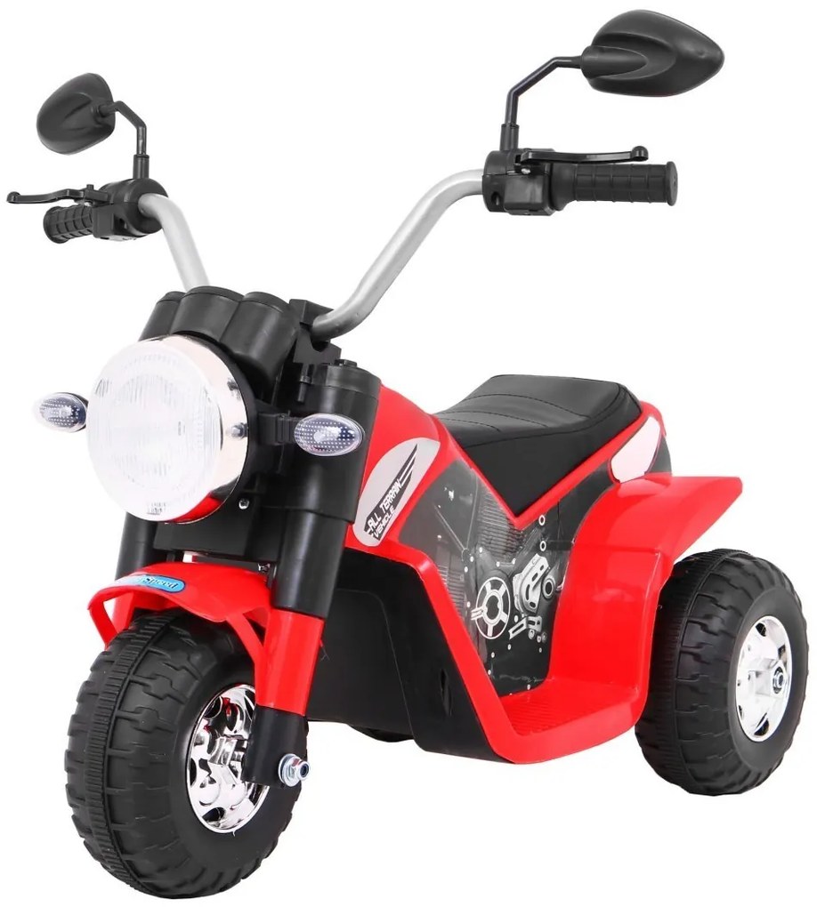 RAMIZ ELEKTRICKÁ MOTORKA MINIBIKE - ČERVENÁ - 1x 6V - 6V/4,5Ah - 2022