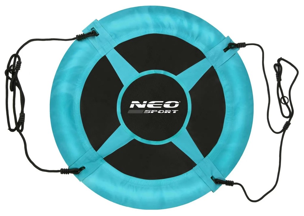 Neo-Sport Hojdačka Bocianie hniezdo Swingo XXL Tyrkysová 95 cm