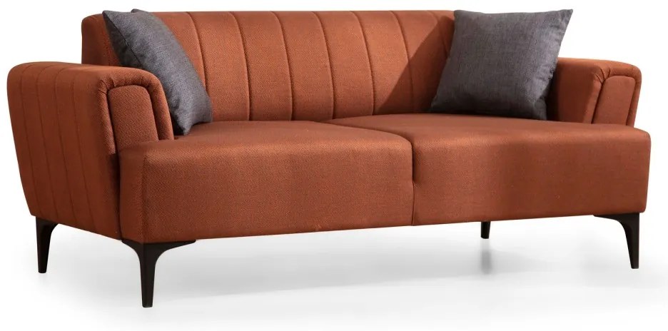 Dvoumístná pohovka Hamlet 180 cm cihlová