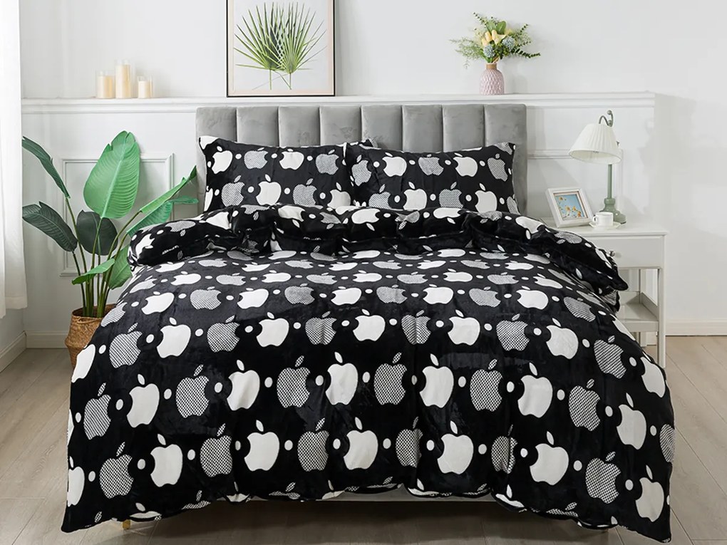 XPOSE® Predĺžené mikroplyšové obliečky APPLELOVE Exclusive