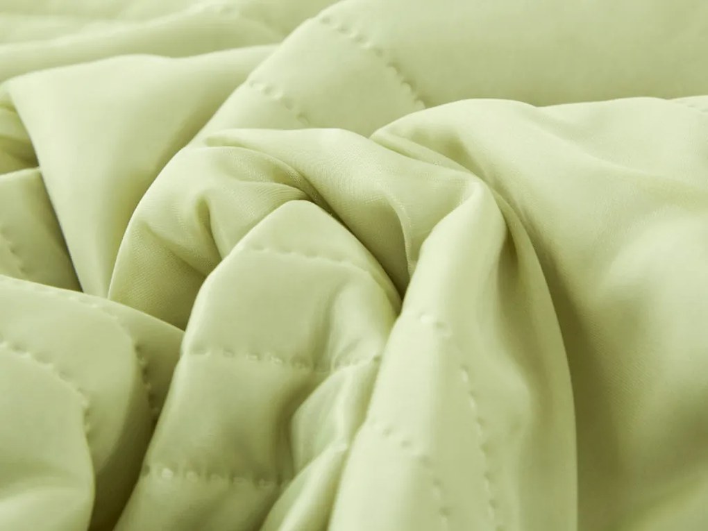 Chladiaca letná prikrývka CELIA, zelená Rozmer: 160 x 200 cm