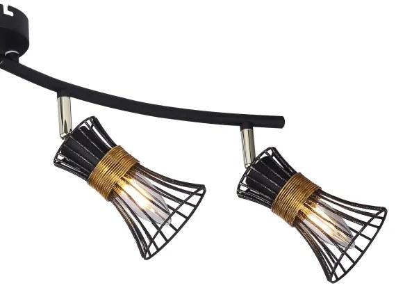 Globo 54814-4 - Bodové svietidlo PURRA 4xE14/40W/230V