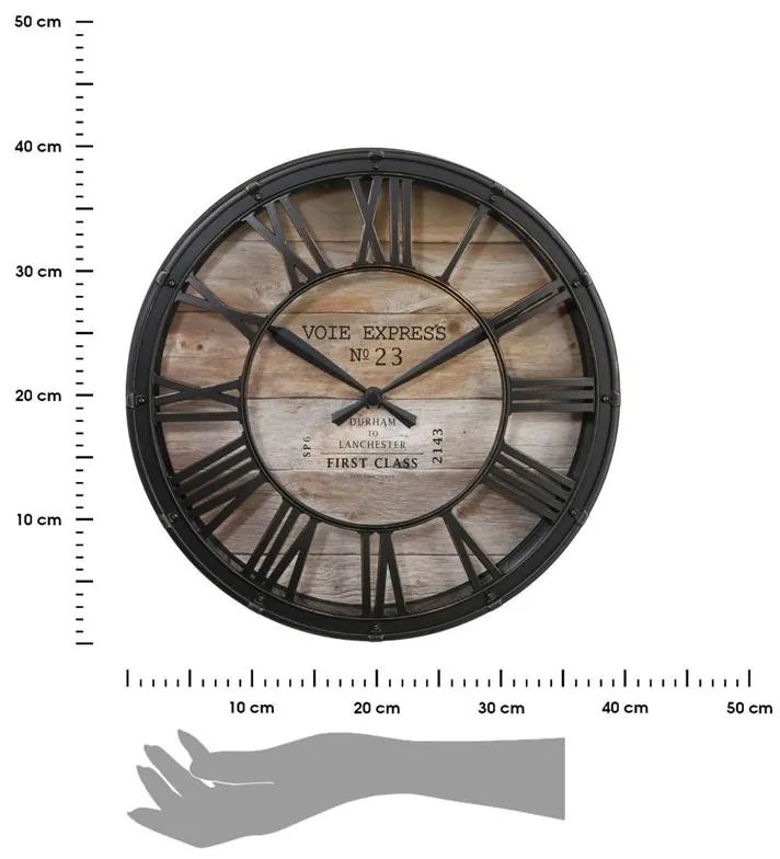 Nástenné hodiny Voie Express 39 cm
