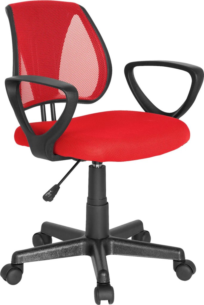 XXXLutz OTOČNÁ STOLIČKA PRE MLÁDEŽ, červená MID.YOU - Online Only detský nábytok - 001918001304