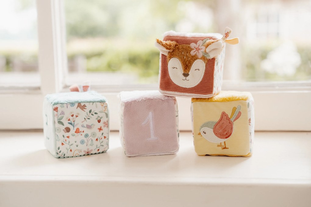 Kocky textilné 4 ks Fairy Garden