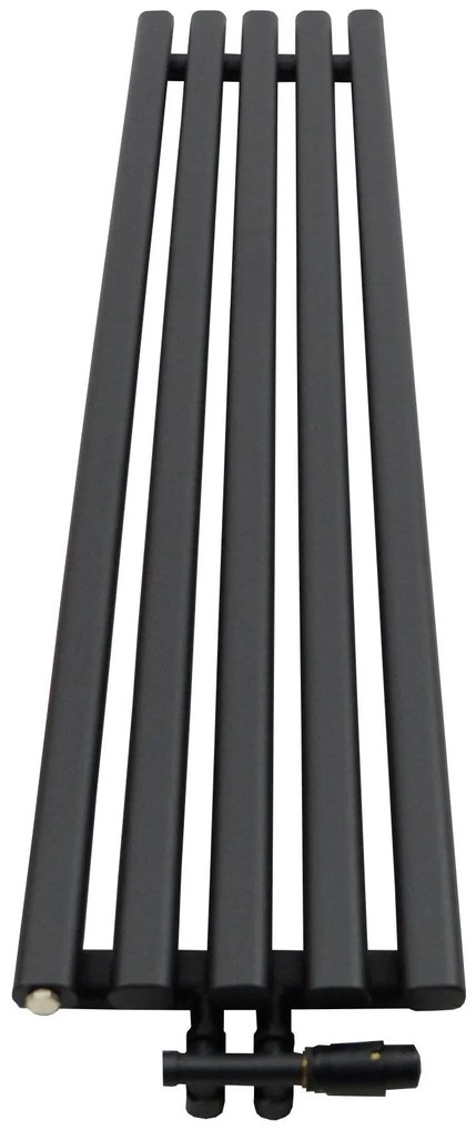 Regnis Lazur LA, vykurovacie teleso 330x1800mm so stredovým pripojením 50mm, 705W, biela matná, LAZURLA/1800/330/D5/WHITE