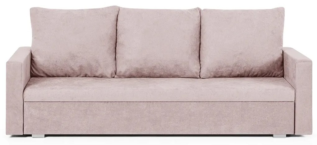 Rozkládací pohovka DELLA Růžová