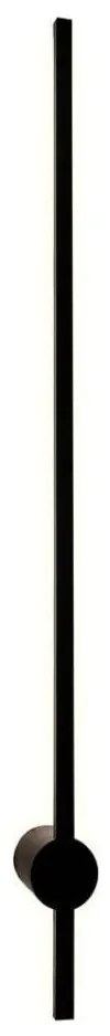 Zuma Line W90477-90BK - LED Nástenné svietidlo TROY LED/12W/230V 90 cm čierna W90477-90BK
