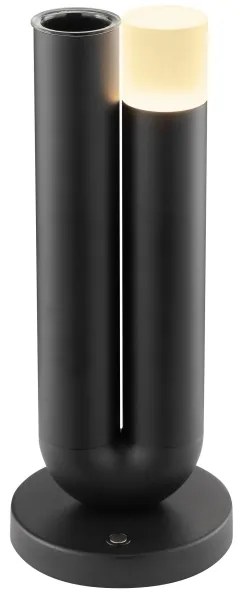 Brilliant - LED stmievateľná nabíjateľná dotyková stolná lampa SAYU LED/2,5W/5V 2700K IP44 čierna