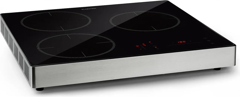 Klarstein TrinityCook, indukčná varná doska, 3400 W, dotykové ovládanie, sklo