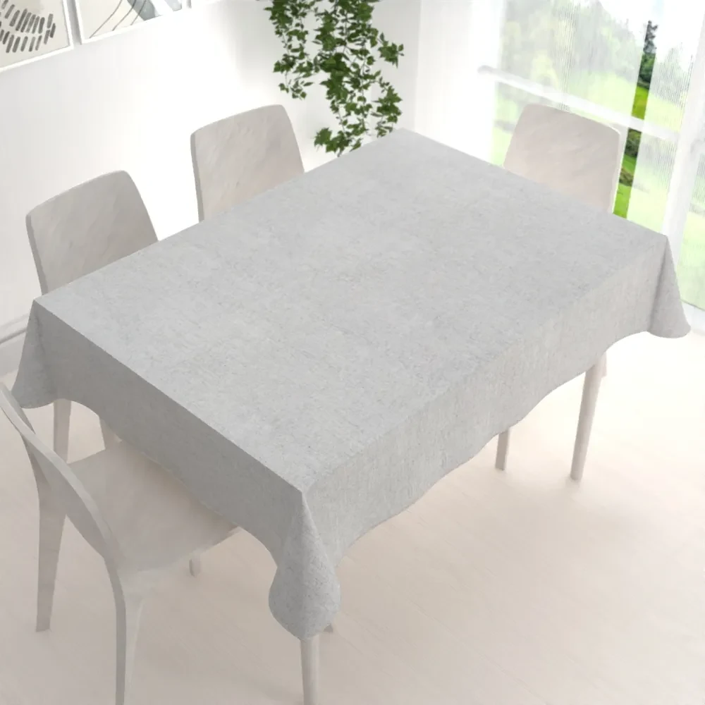 Biante Dekoračný obdĺžnikový obrus Porto PRT-003 Sivá režná 120x140 cm
