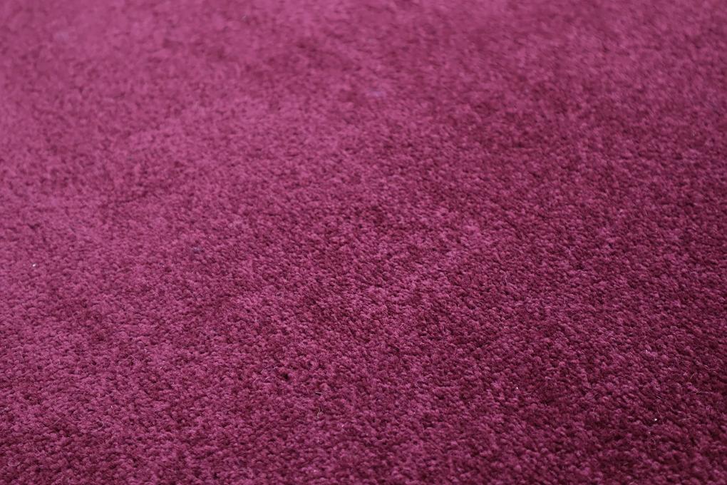 Vopi koberce Kusový koberec Eton fialový 48 štvorec - 180x180 cm