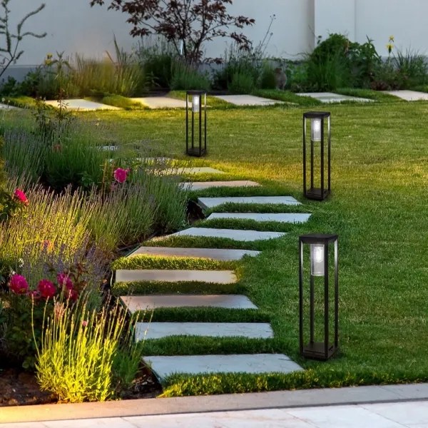 Rabalux 77087 - Vonkajšia lampa ZERNEST 1xE27/15W/230V IP54 čierna