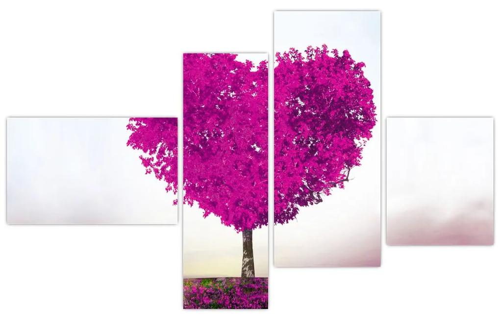Obraz farebného stromu