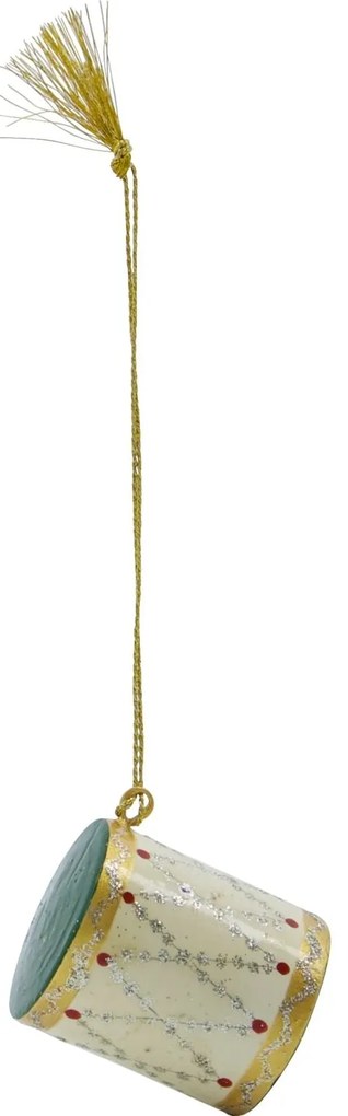 House Doctor Vianočná ozdoba Drum – set 3 ks