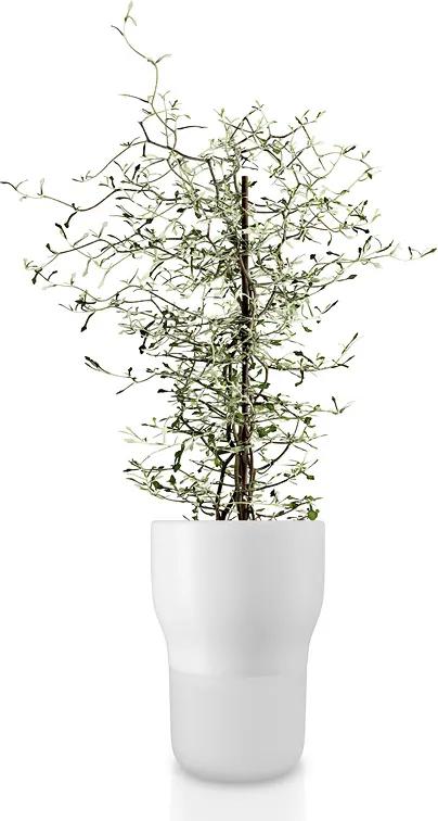 Samozavlažovací keramický kvetináč kriedovo biely OE 13 cm, Eva Solo