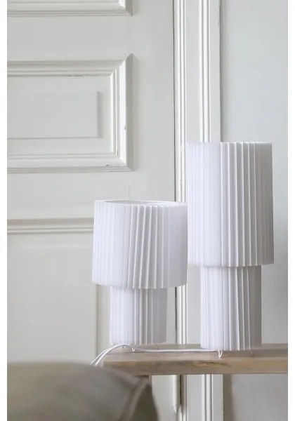 Markslöjd 108895 - Stolová lampa CATIS 1xE27/60W/230V 32 cm biela