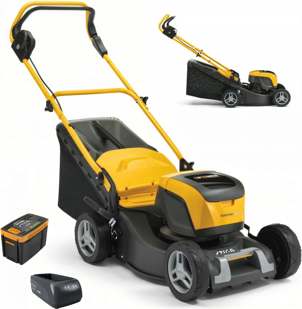 Akumulátorová kosačka Stiga Collector 543 Ae Kit 48V 4Ah 41cm 60L