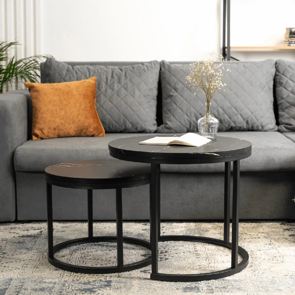 PROXIMA.store - Set konferenčných stolíkov MAURO VEĽKOSŤ: MAXI