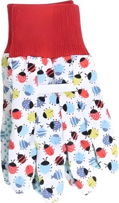 Detské záhradné rukavice s chrobákmi 18 cm