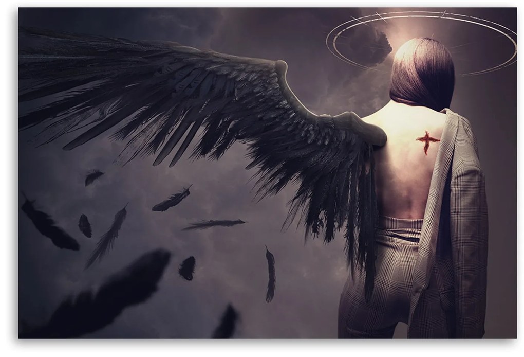 Gario Obraz na plátne Ukrivdený anjel - Patryk Andrzejewski Rozmery: 60 x 40 cm