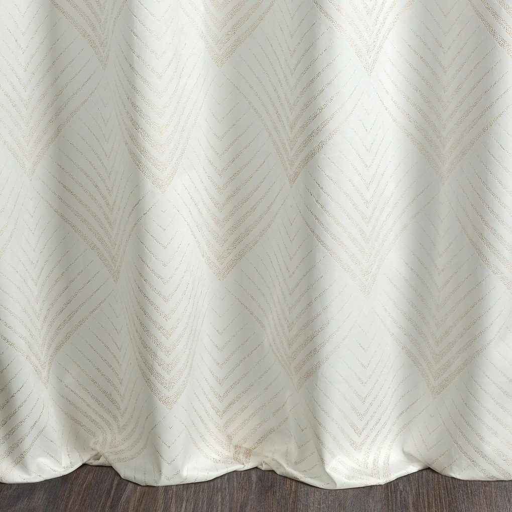 ZATEMŇOVACÍ ZÁVES NA KRÚŽKOCH LIMITED COLLECTION BLANCA 140X250 CM BIELA