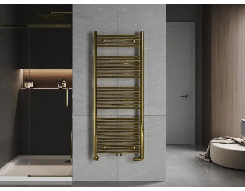 Mexen Ares, vykurovacie teleso 1500x600 mm, 579 W, zlatá lesklá, W102-1500-600-00-50